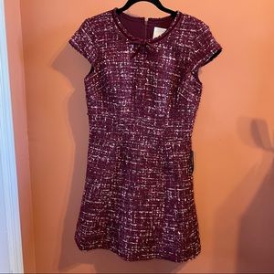 Nordstrom Girl Meets Glam Wine/Pink Mini Dress in Size 8 Petite
